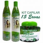 Linha Terapia Capilar Kit - Promoção 15 ERVAS